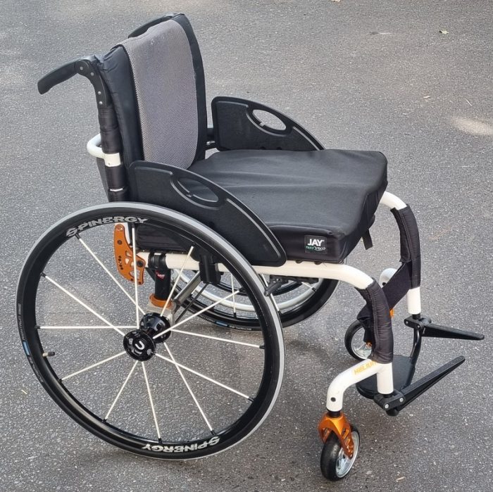 Quickie Helium wheelchair with One Arm Drive