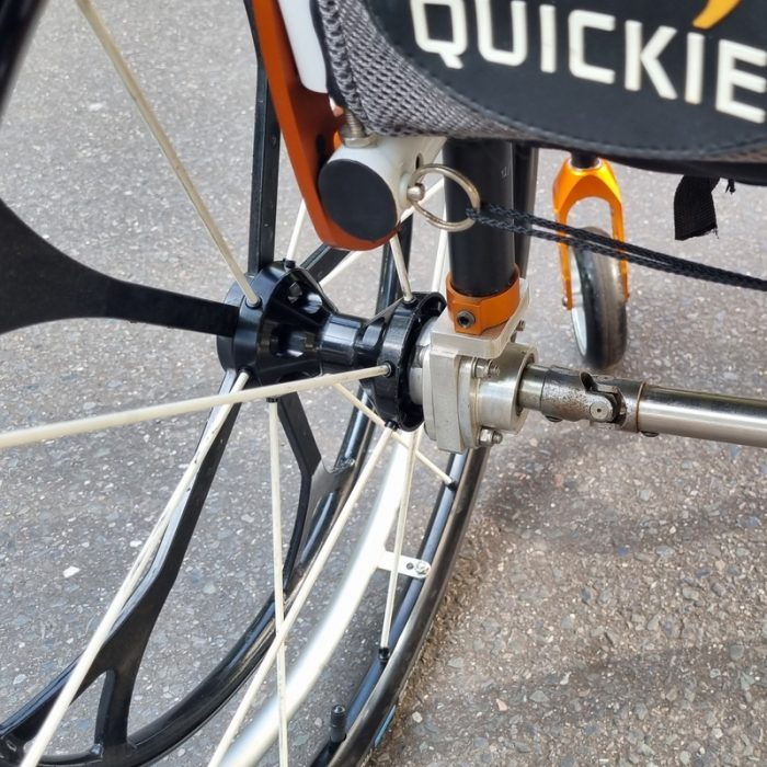 Quickie Helium wheelchair with One Arm Drive - Image 6